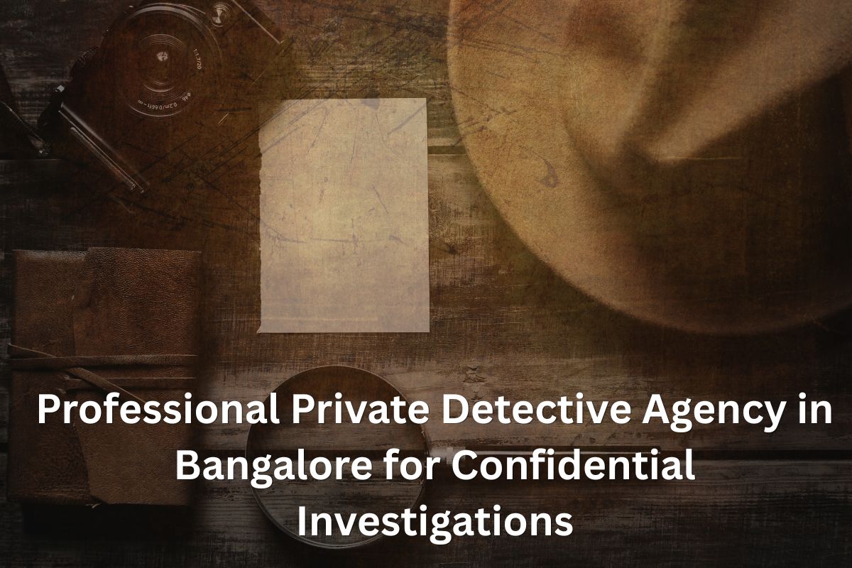 Professional Private Detective Agency in Bangalore for Confidential Investigations