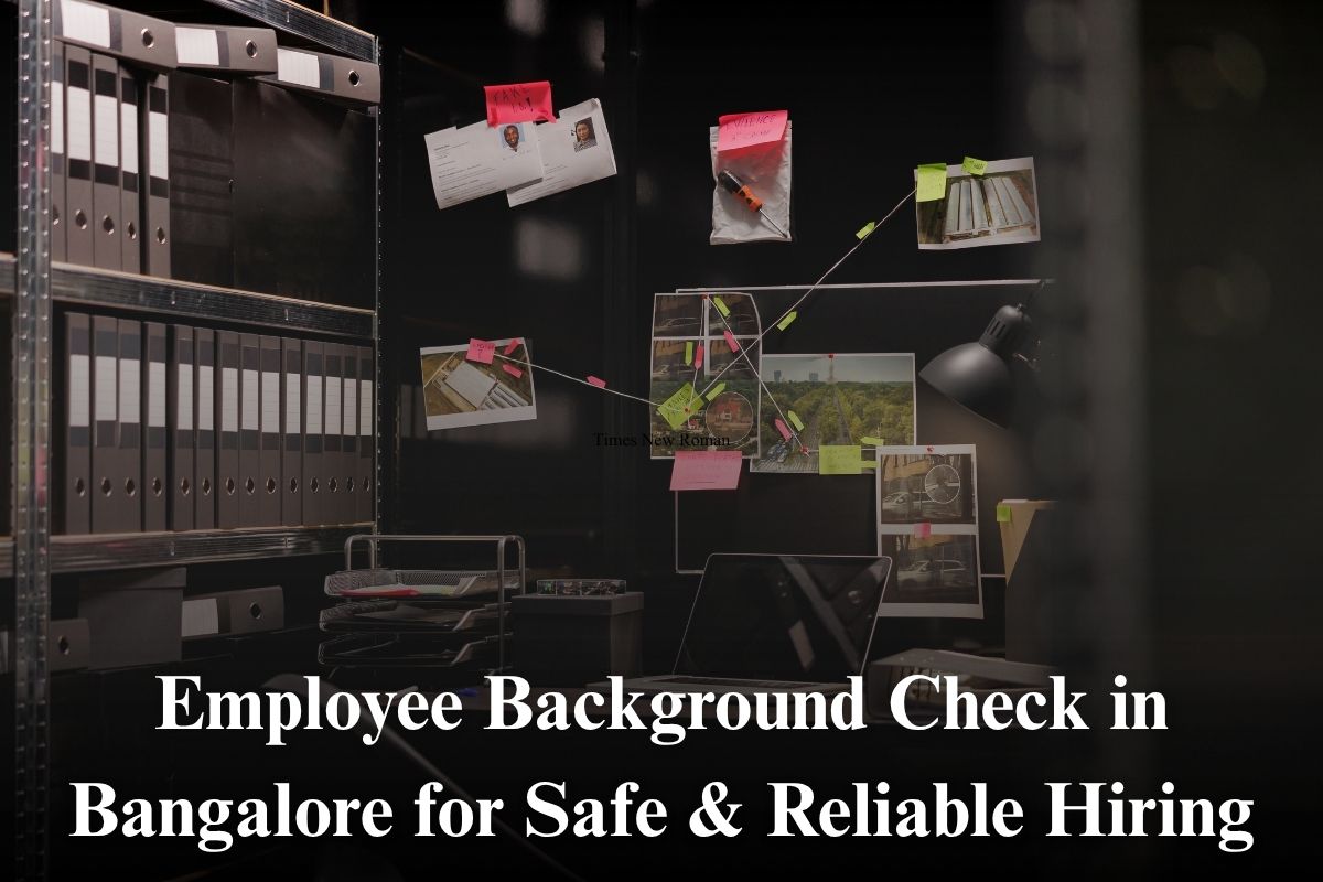 Employee Background Check in Bangalore