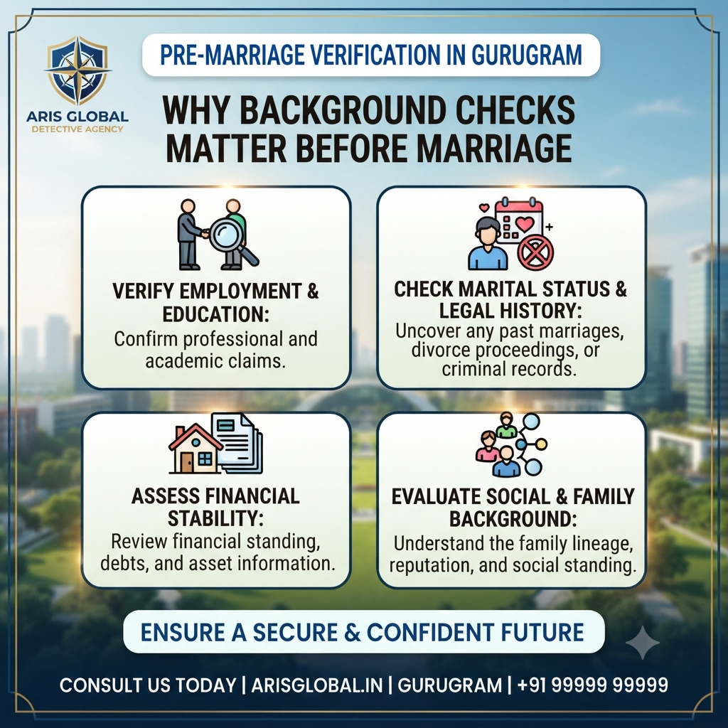 pre-marriage verification in Gurugram