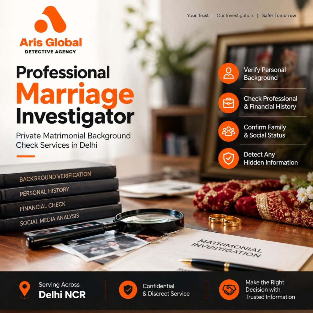 marriage investigator in Delhi